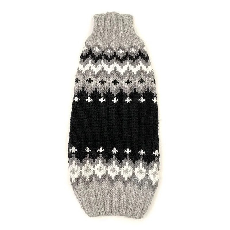 Chilly Dog Sweater - Black Ski