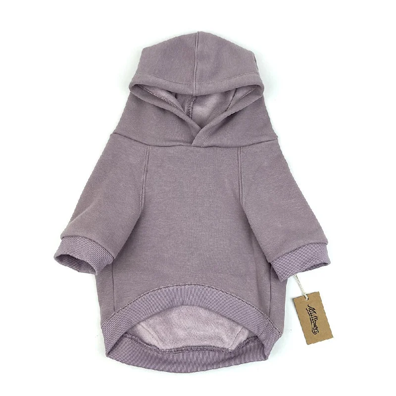 Dog Pullover Hoodie  - Lavender