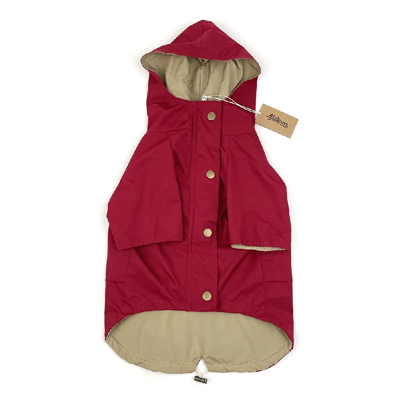 Dog Rain Jacket - Red