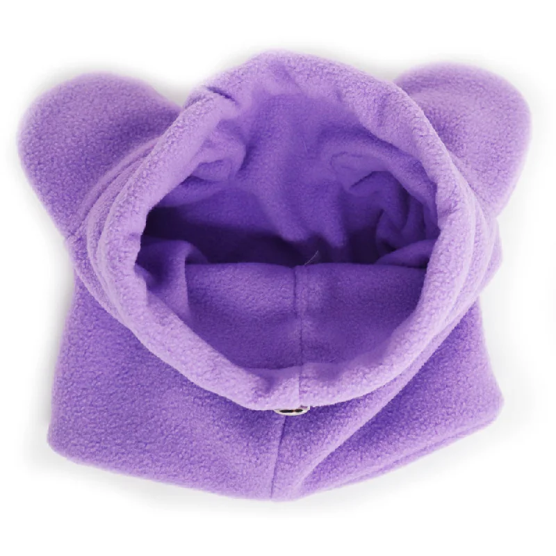 Frenchiestore Organic Dog Frenchie Ear Warmers | Purple