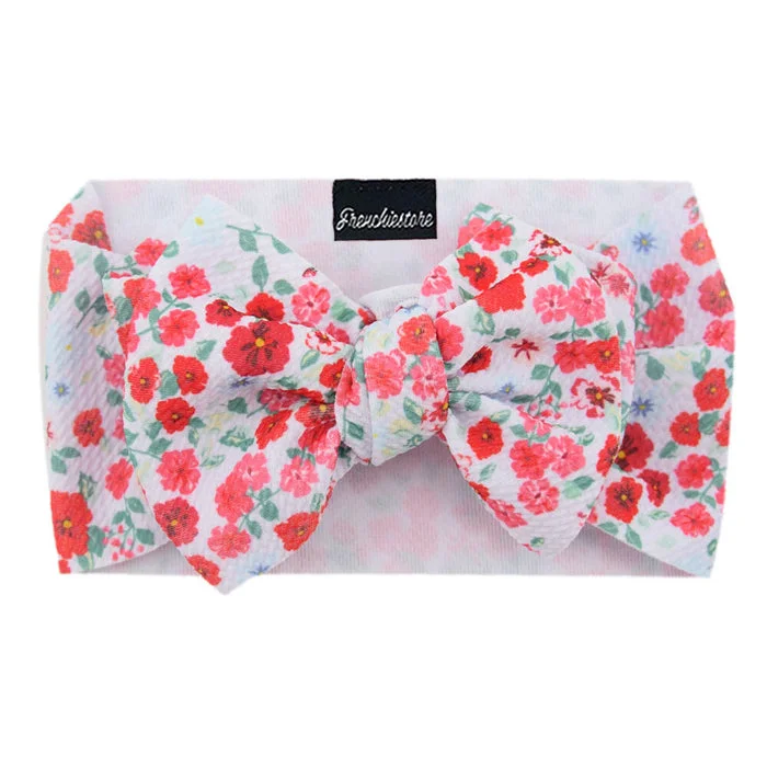 Frenchiestore Pet Head Bow | Pink Fleur