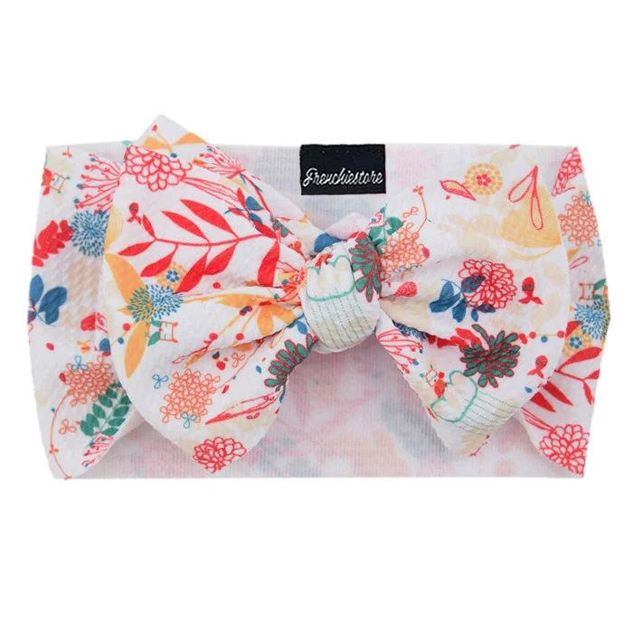 Frenchiestore Pet Head Bow | Tropical Day