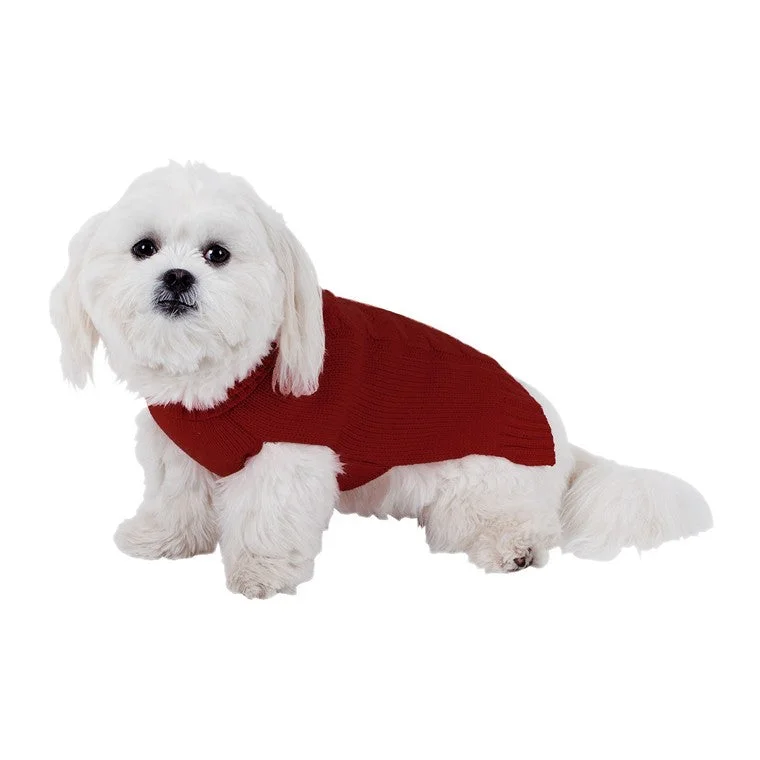 Dog Cable Sweater Boy, 50cm, Asstd Designs