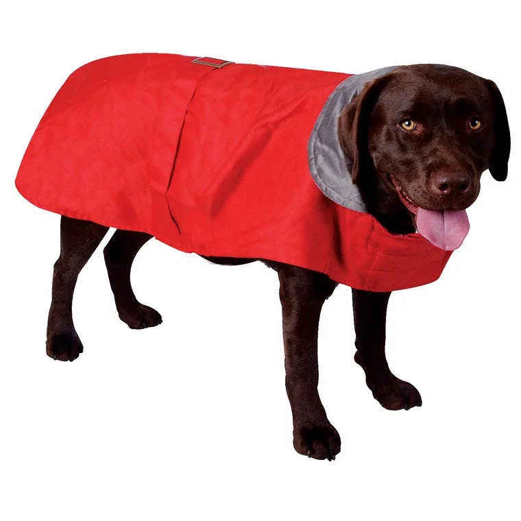 Buckle Style Quilted Dog Jacket, 75cm, 3 Asstd Colours