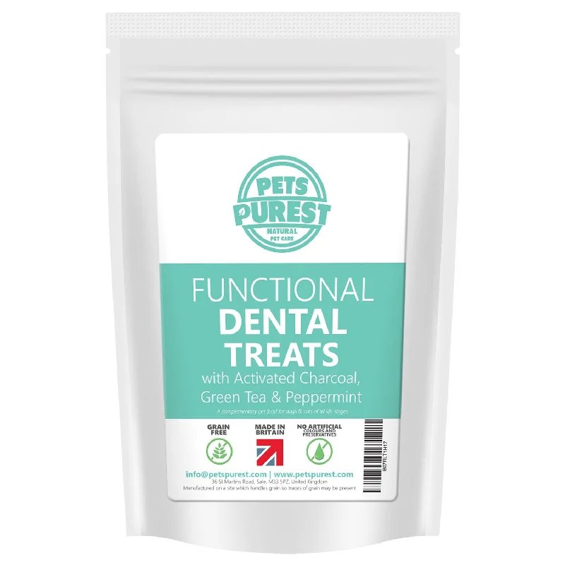 100% Natural, Grain Free Dental Plaque Off Premium Treats | 70g