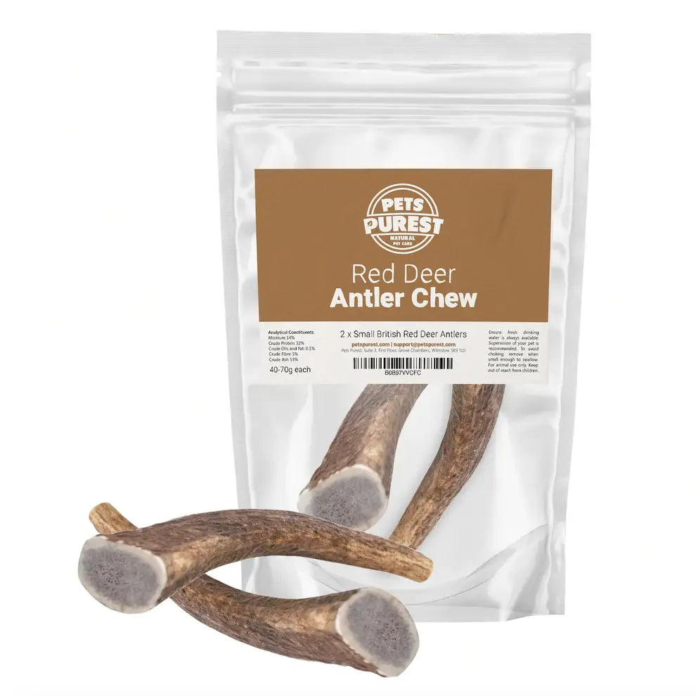 Small Natural Antler Chew - Two Pack