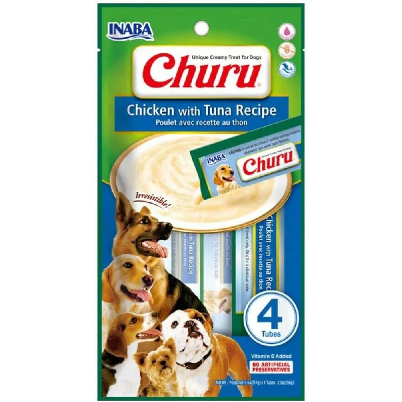 Inaba Dog Churu Puree Chicken with Tuna