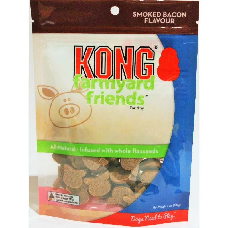 KONG Farmyard Friends Smokey Bacon Dog Treats