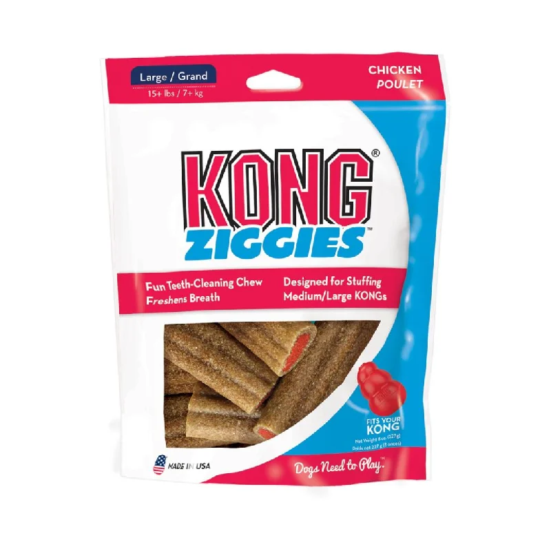 KONG Stuff'N Ziggies Chicken Flavoured Dog Treats Large