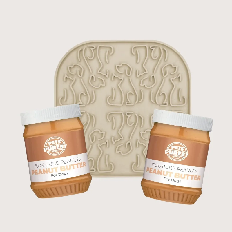 Lick Mat & Peanut Butter Bundle