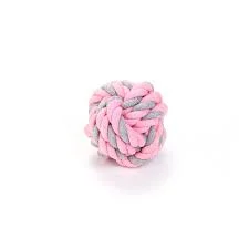 Pink Cotton rope Ball