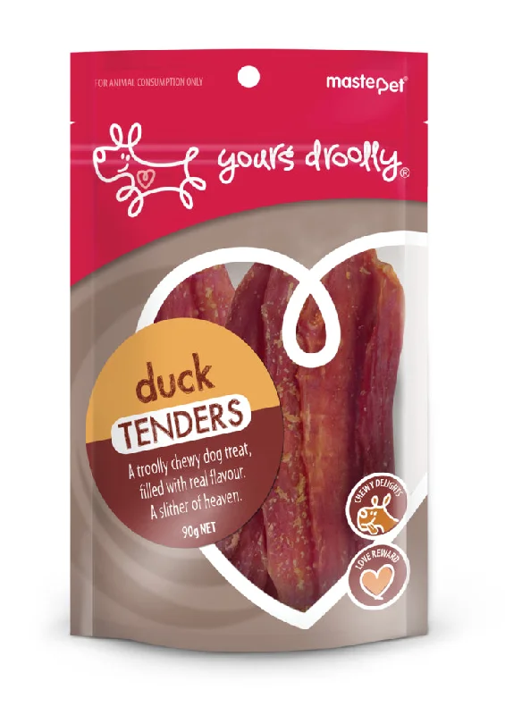 Yours Droolly Duck Tenders 90g